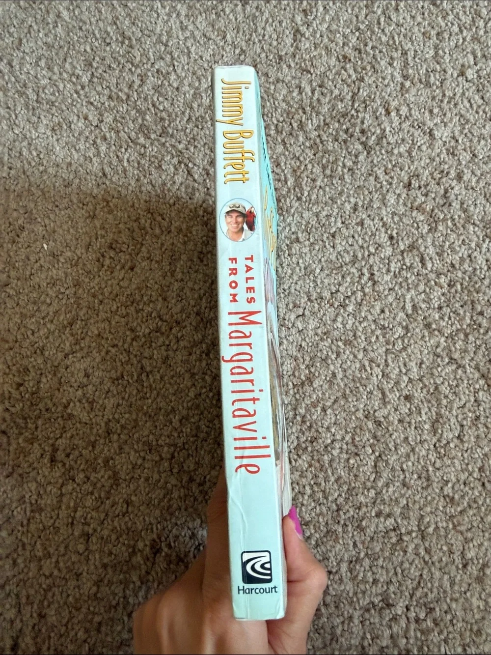 Margaritaville Paperback Book - Light Blue Cover